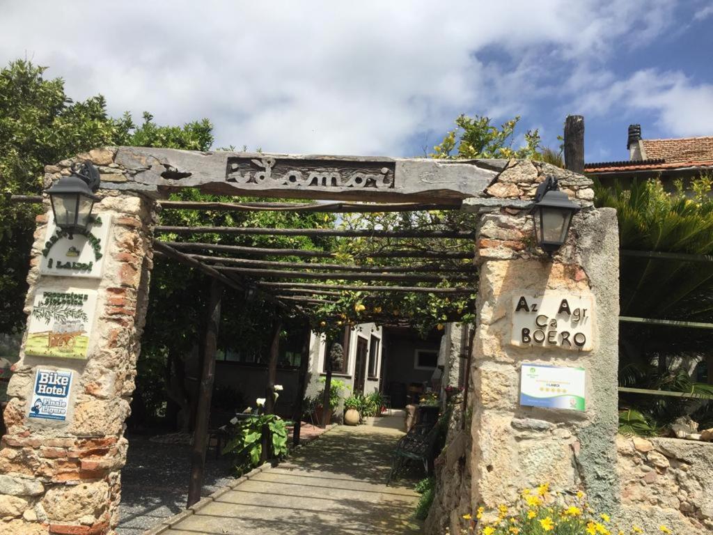 Agriturismo I Lamoi Finale Ligure Bagian luar foto